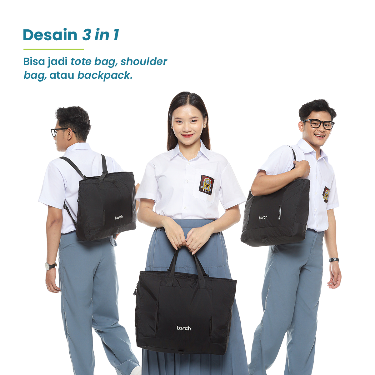 Arzi Tote Backpack