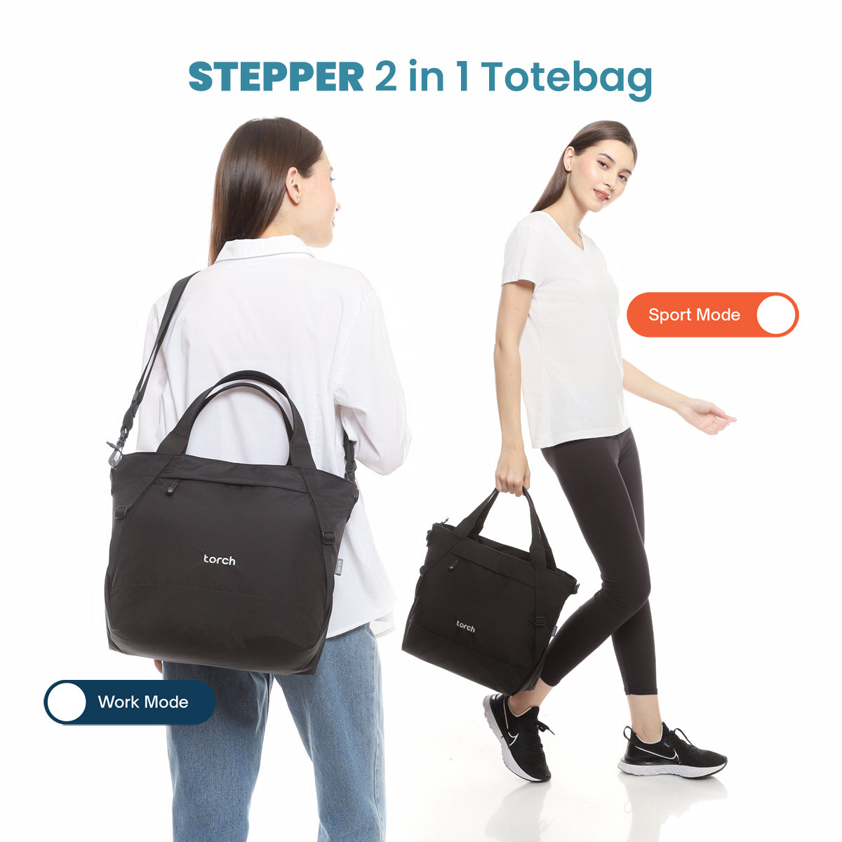 Stepper Tote Bag