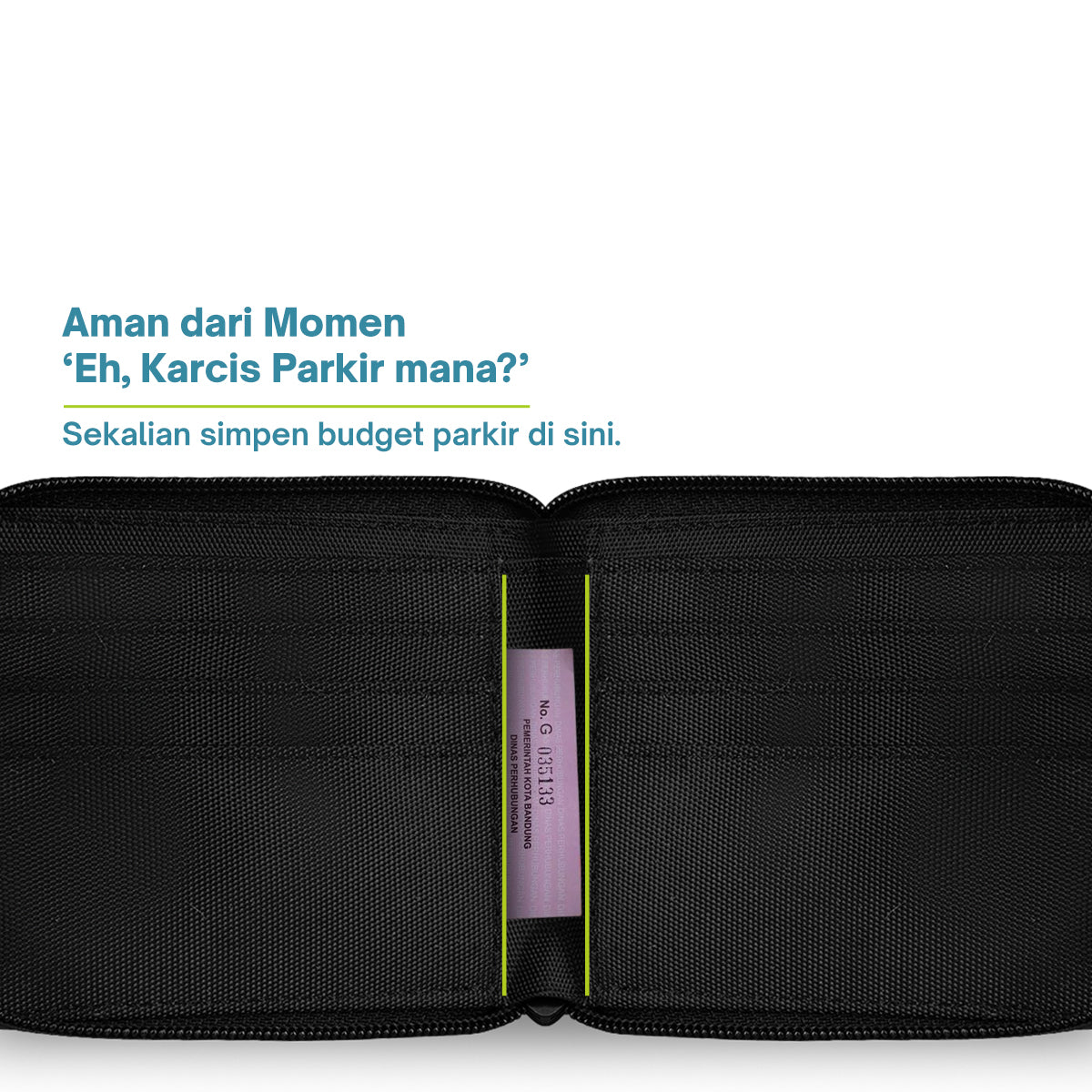 Kavi Neck Wallet - Black