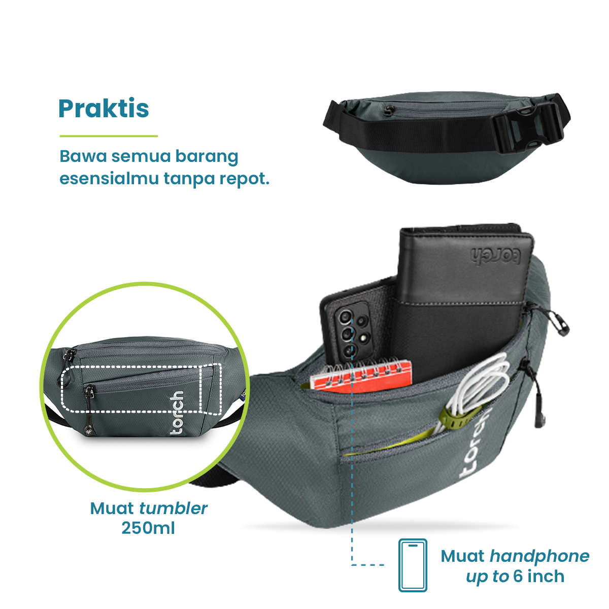 Hamura Waist Bag
