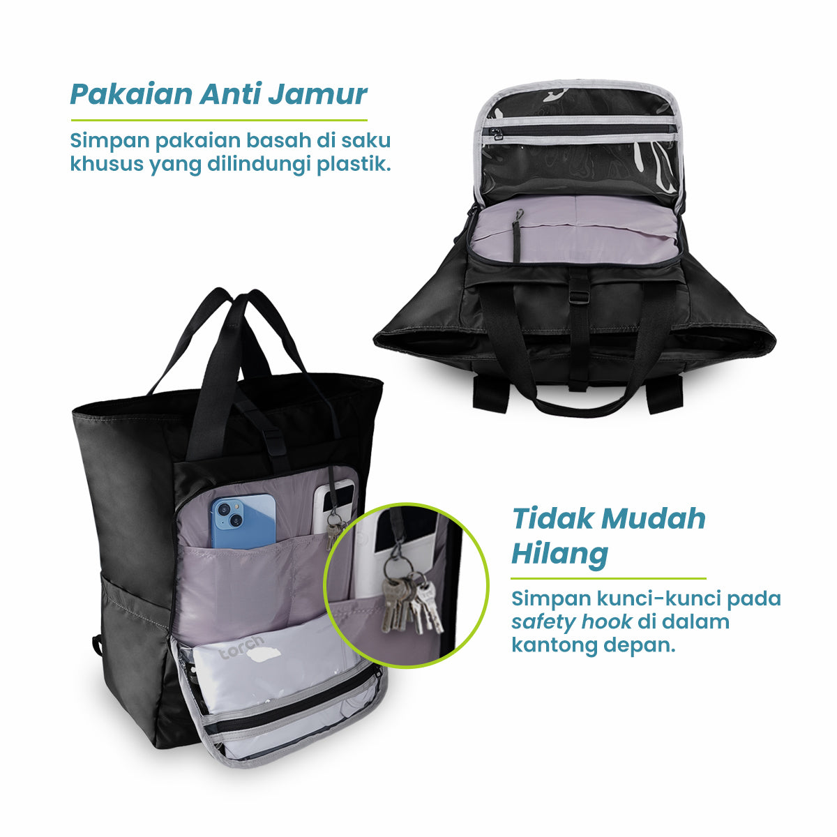 Kenner Tote Backpack