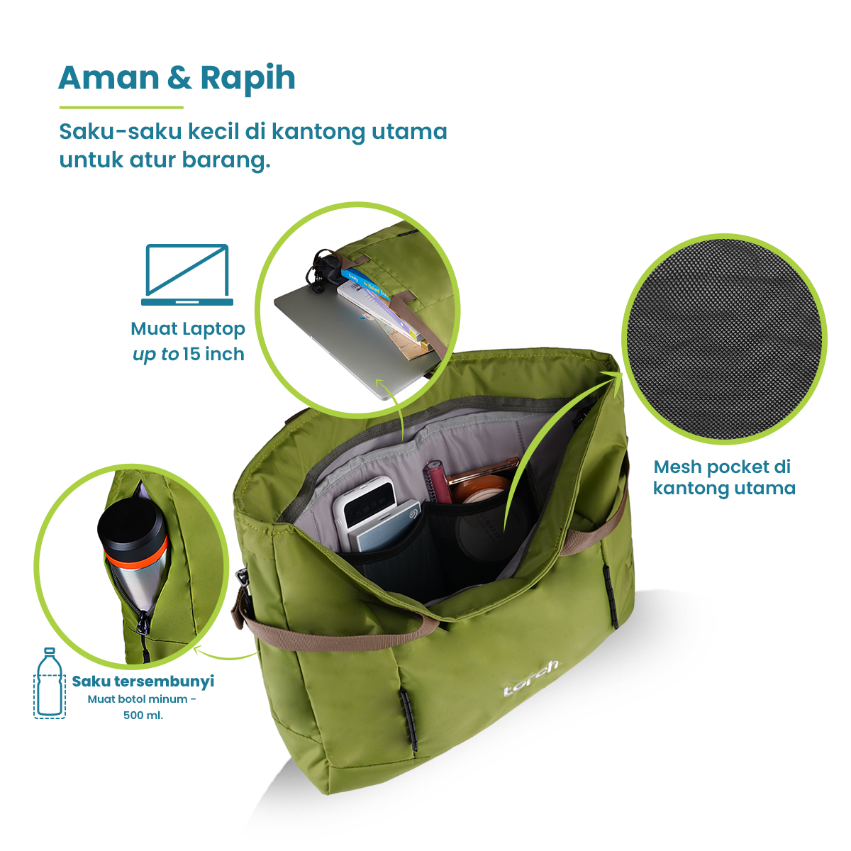 Arzi Tote Backpack