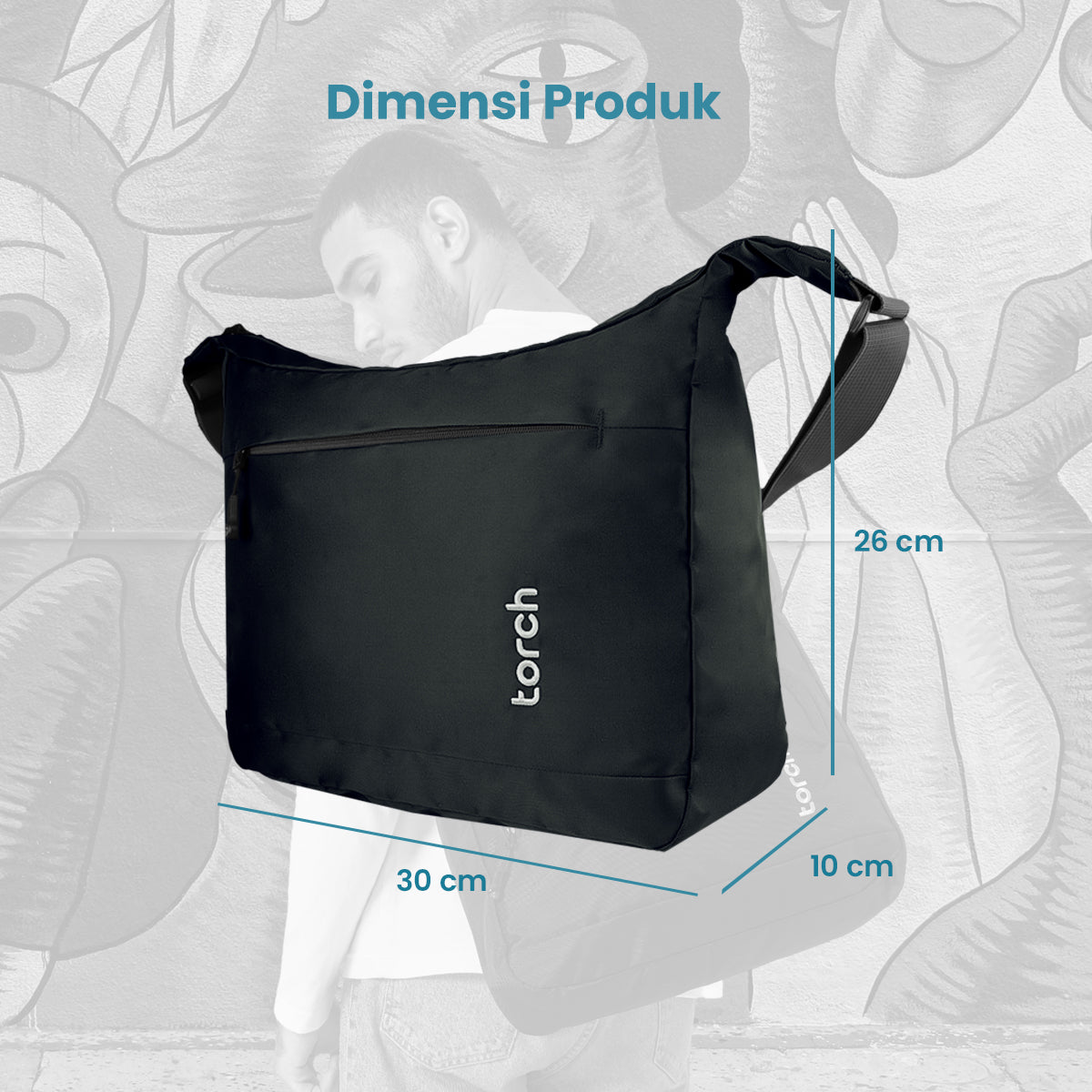 Kapital Tas Selempang office Torch