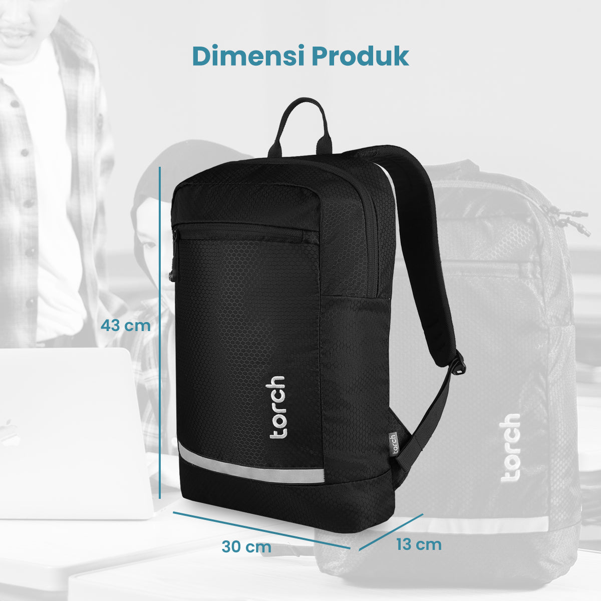 Loka Tas Ransel Sekolah Torch 16L