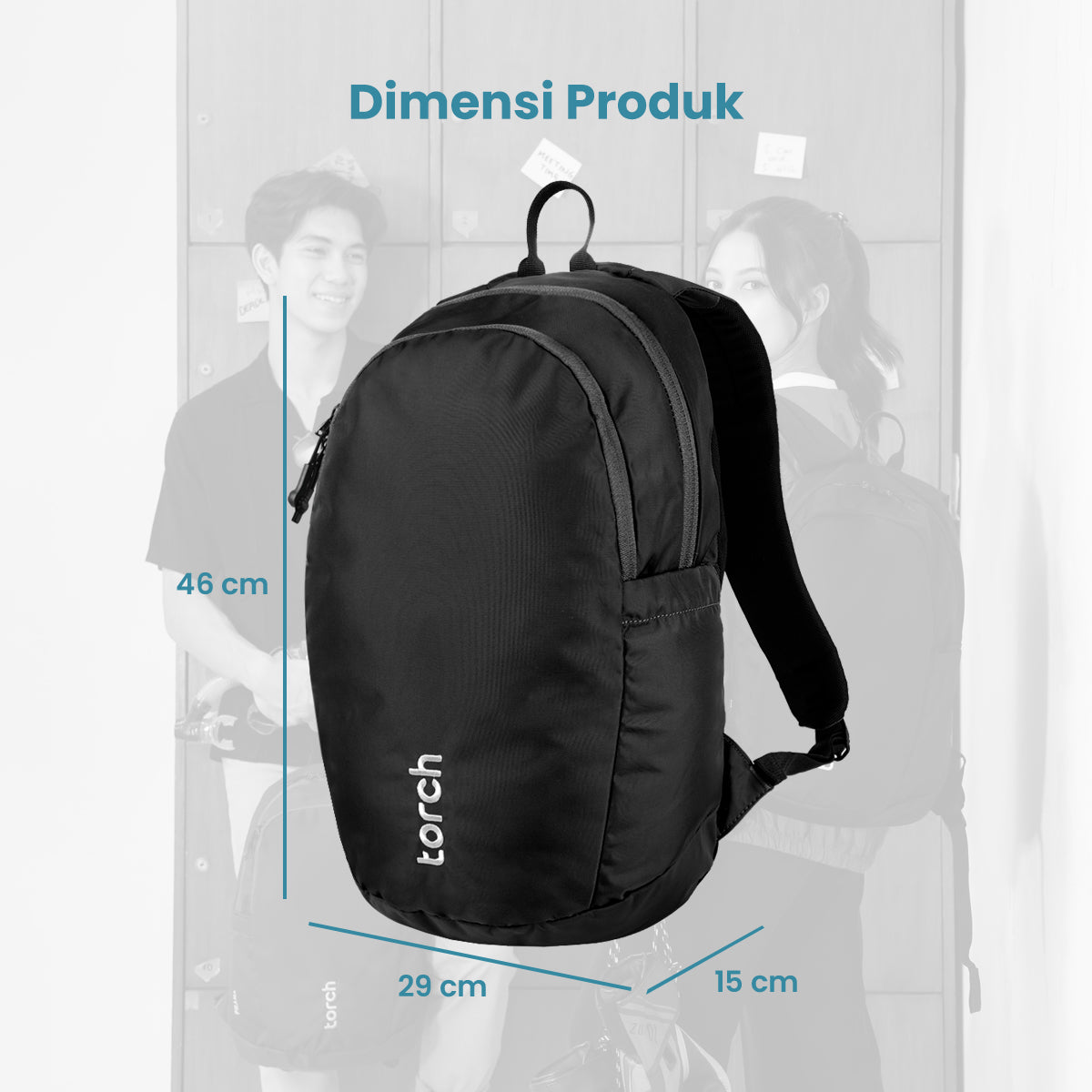 Prana Tas Ransel Sekolah Torch 19L