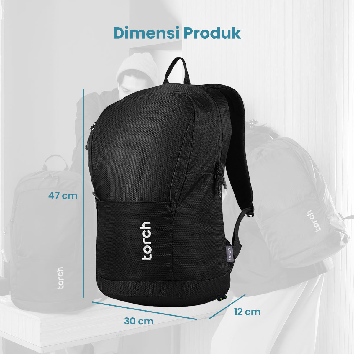 Kredo Tas Ransel Sekolah Torch 17L