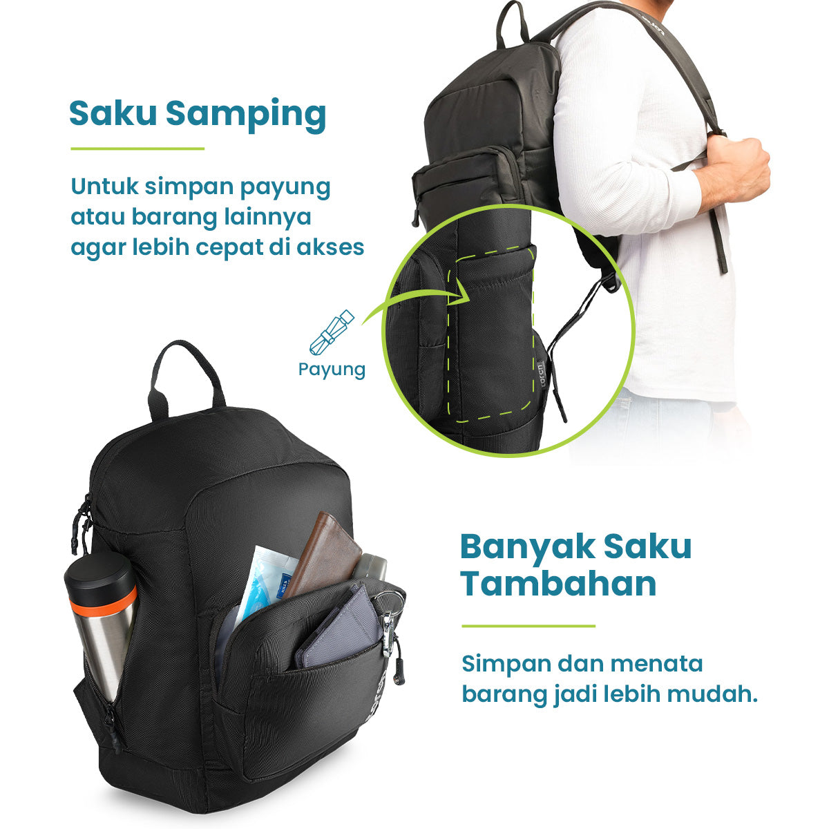 Samata Tas Ransel Sekolah Torch 16L