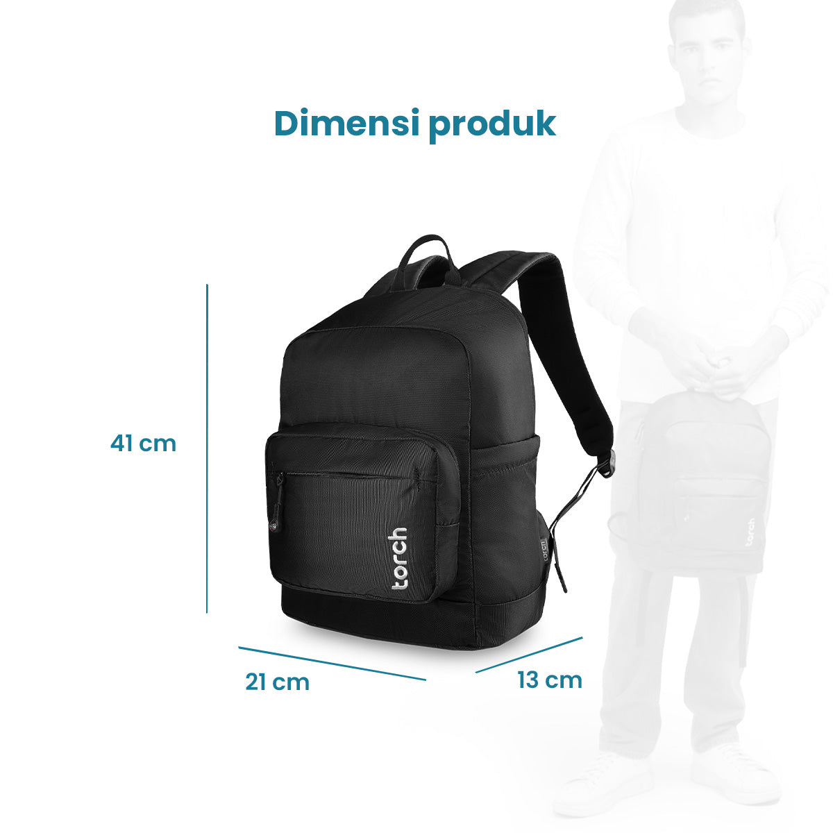 Samata Tas Ransel Sekolah Torch 16L