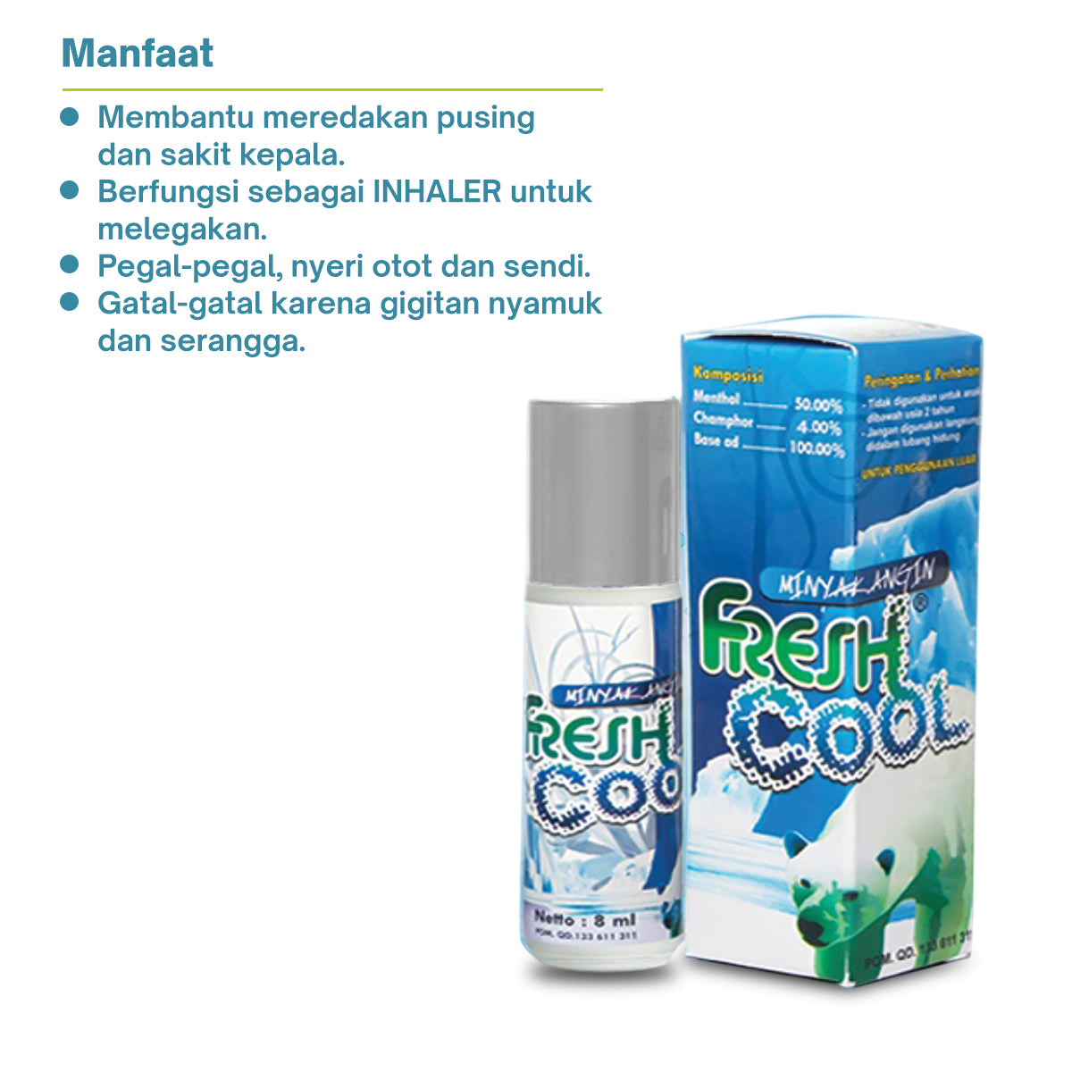Freshcool Aromatherapy Khas Thailand