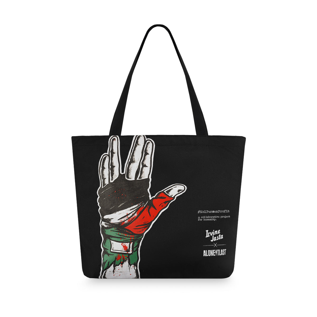 Me Peace and War Tote Bag
