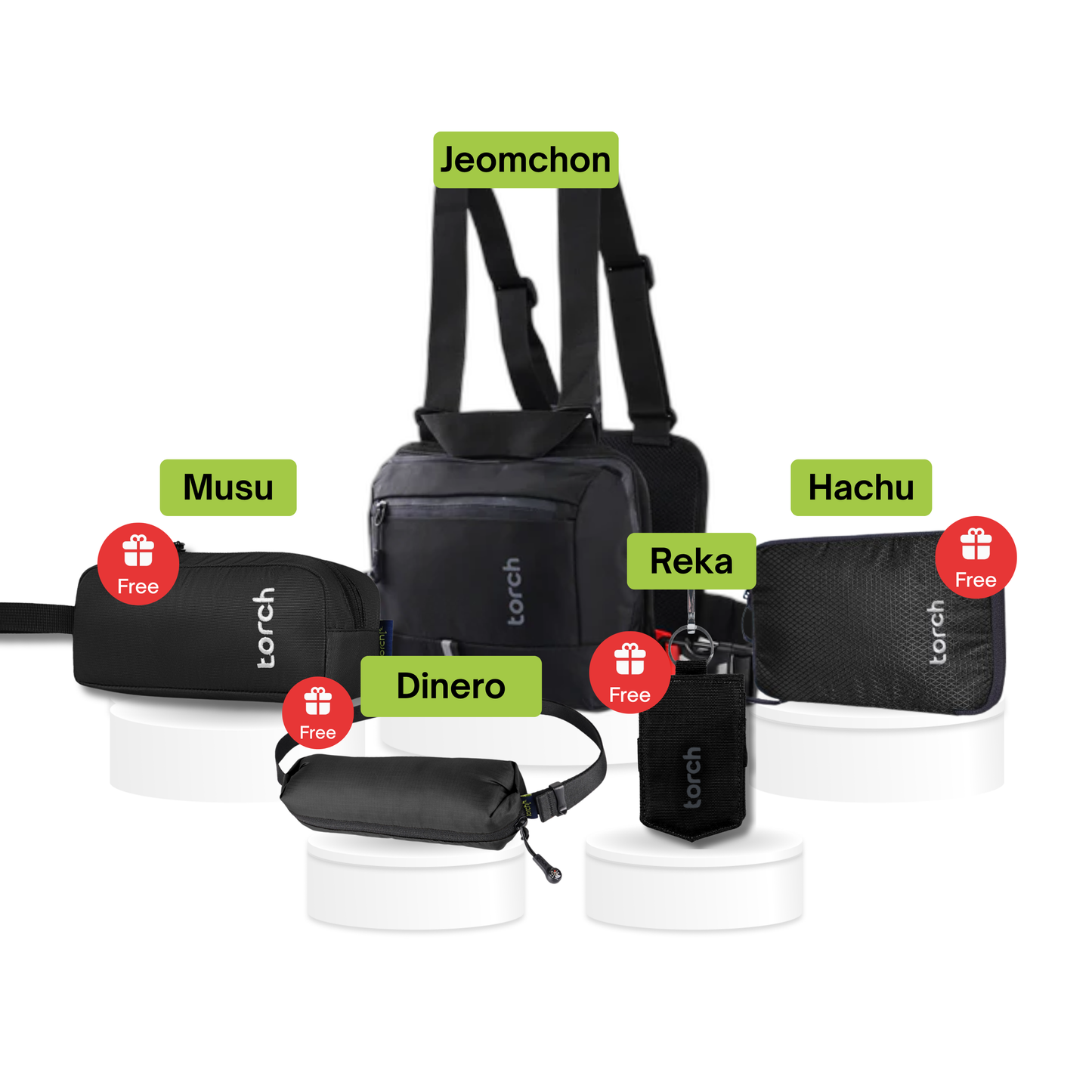 Paket Riding - Jeomchon 3 in 1 Bag