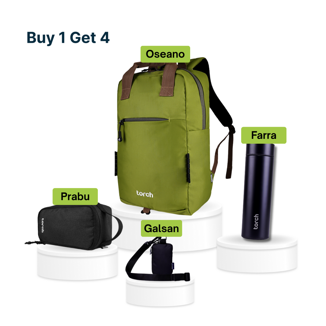 Paket Back to School - Oseano Backpack