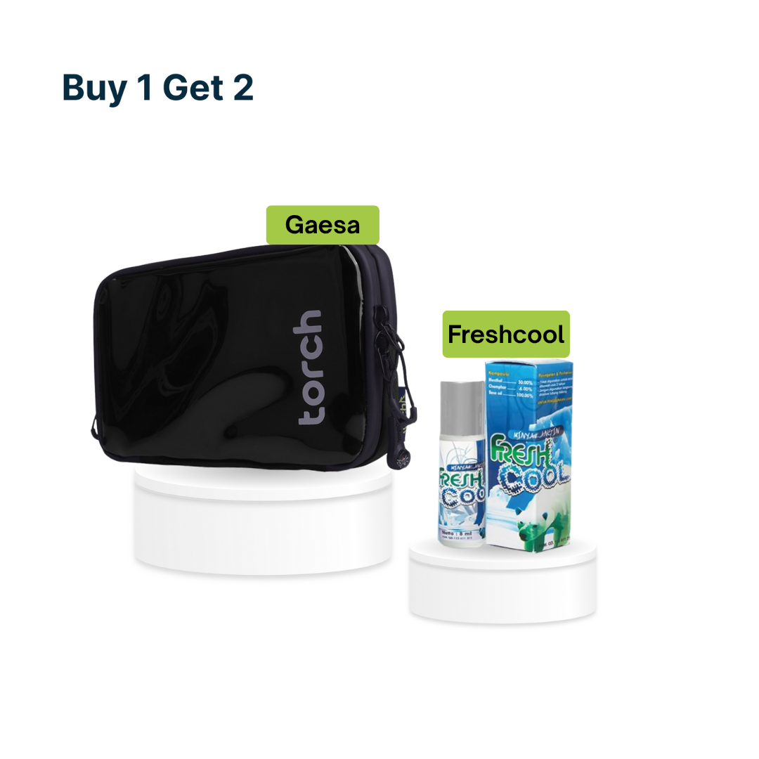 Paket Spesial - Gaesa Neck Wallet & Freshcool
