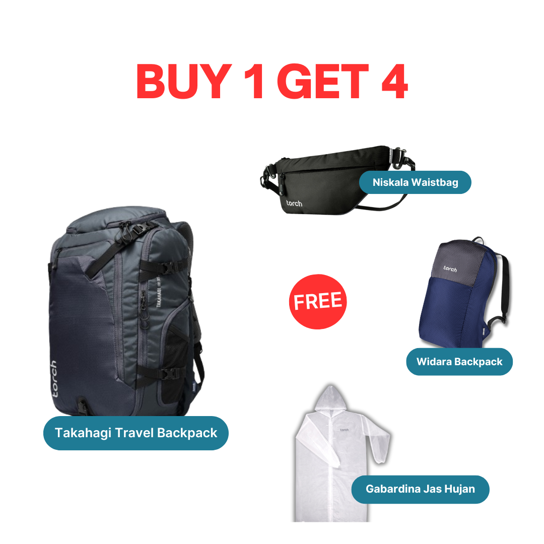 Paket Traveling - Takahagi Travel Backpack