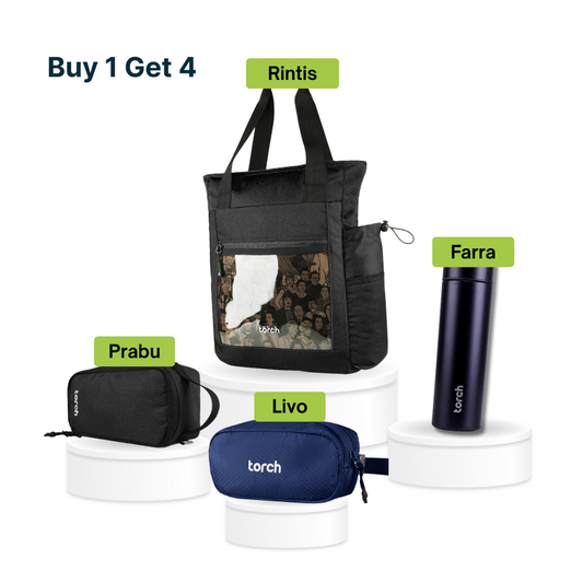 Paket Back To School - Rintis Tote Backpack