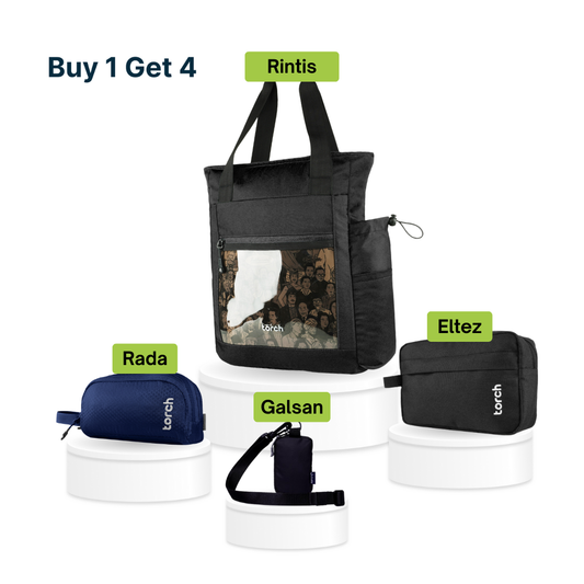 Paket Office - Rintis Tote Backpack