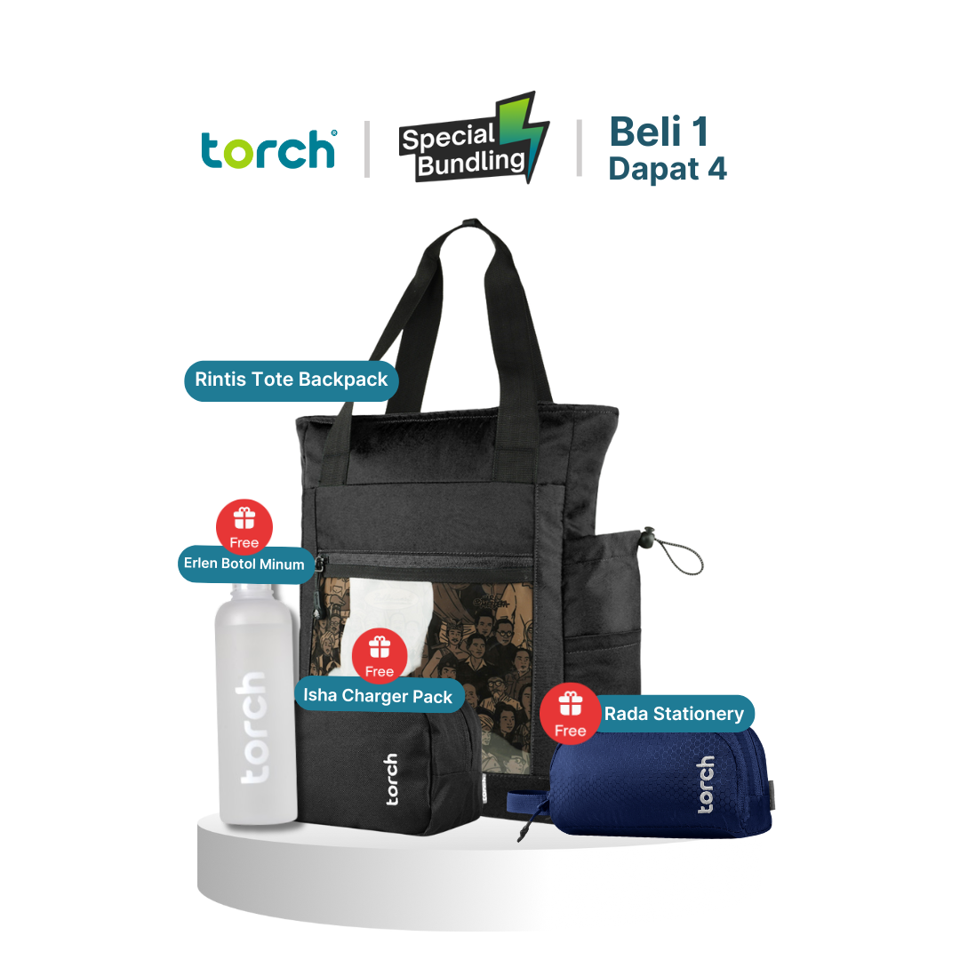 Paket School - Rintis Tote Backpack