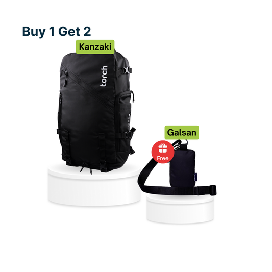 Paket Office - Kanzaki Light Travel Backpack