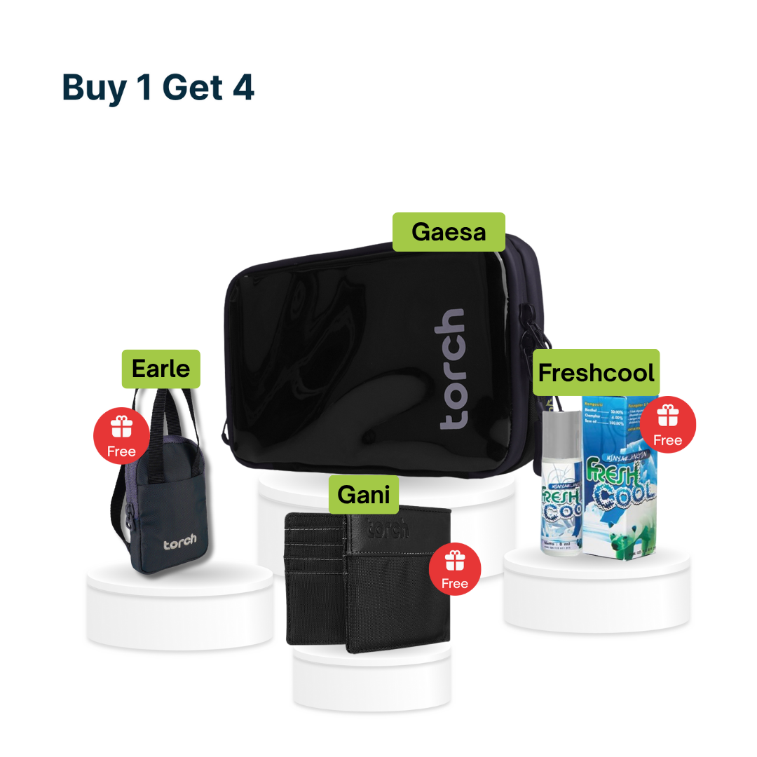 Paket Spesial Freshcool - Gaesa Neck Wallet
