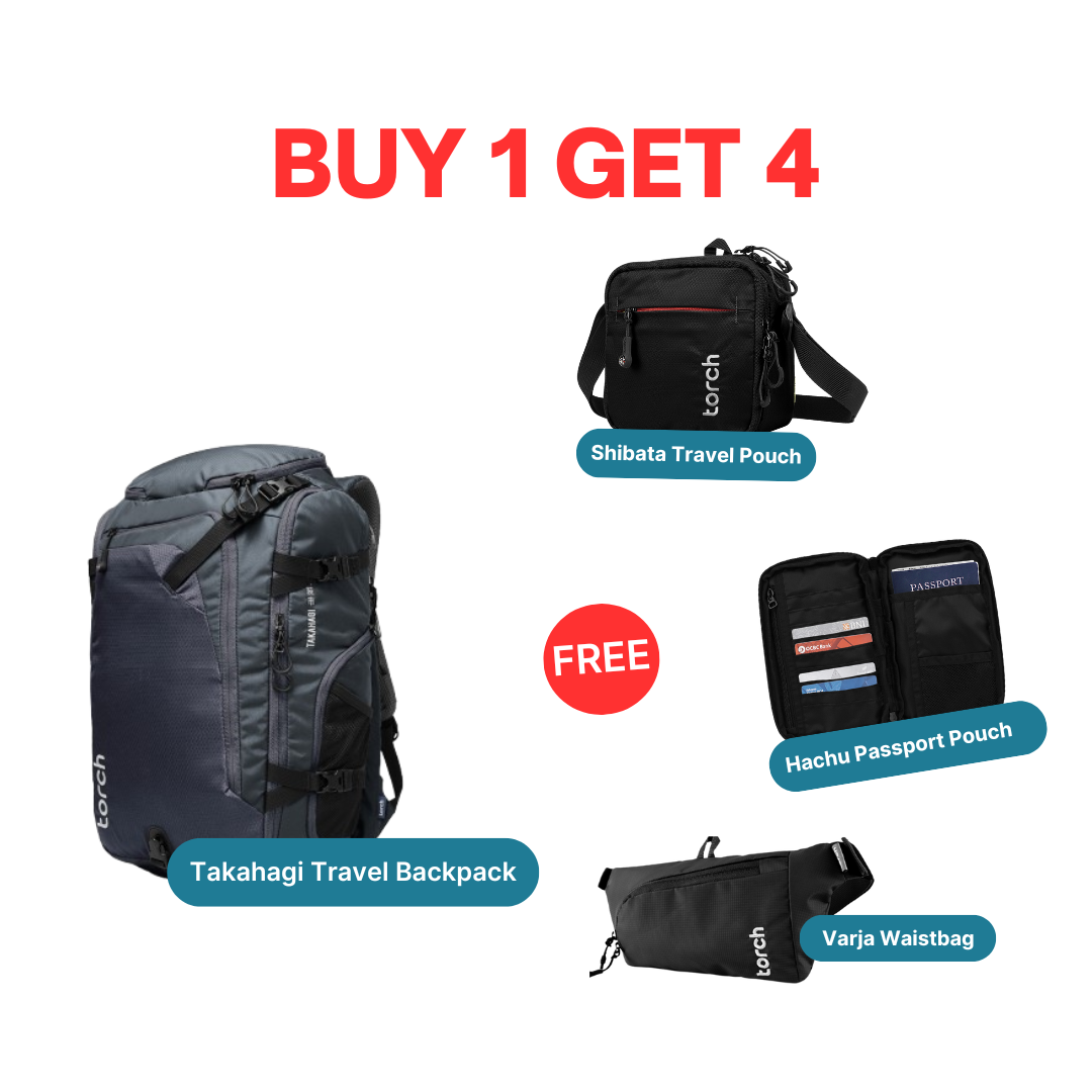 Paket Traveling - Takahagi Travel Backpack
