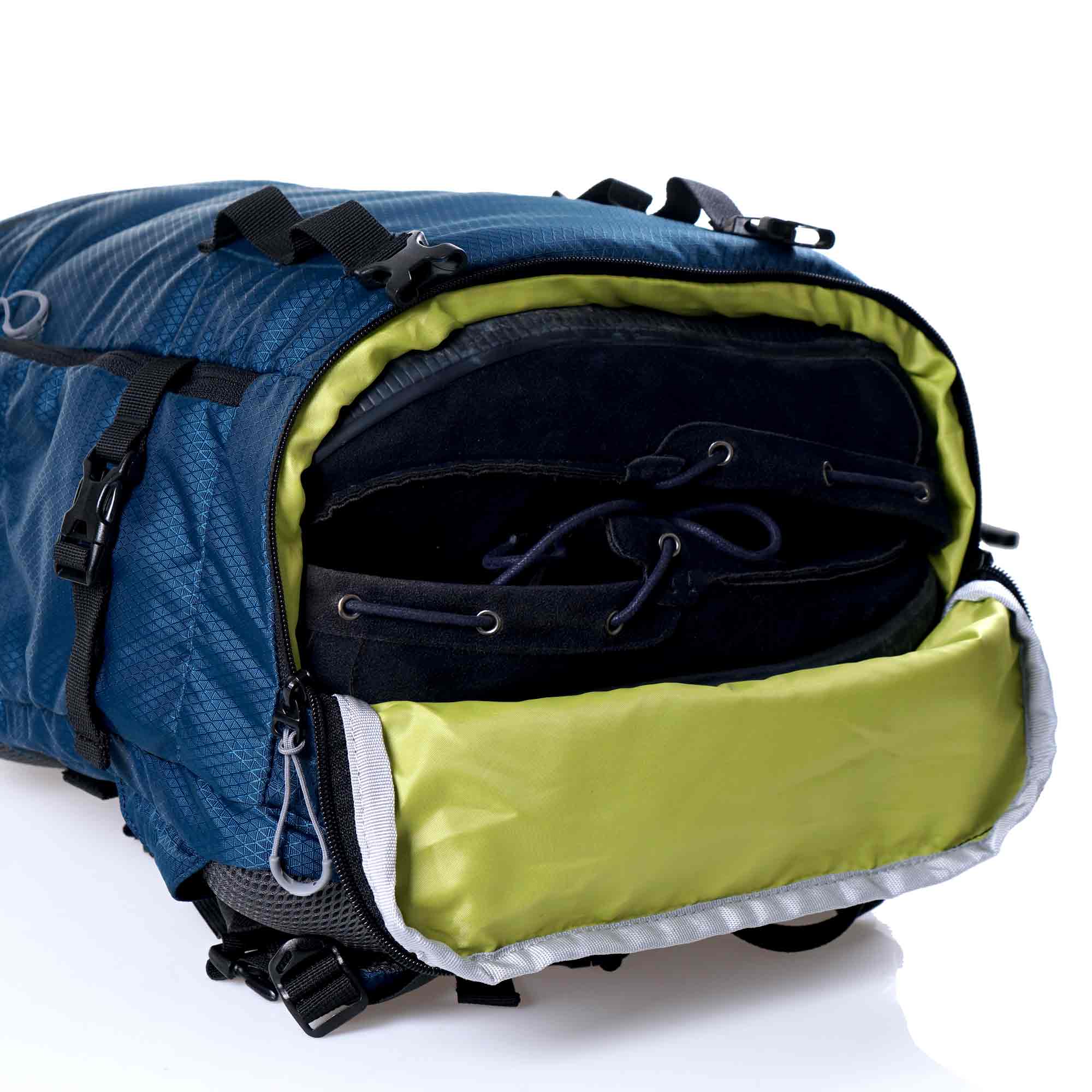Paket Mudik - Kanzaki Light Travel Backpack + Nikoi Bucket Hat + Yeocha E Toiletries + Cuello Bantal Leher