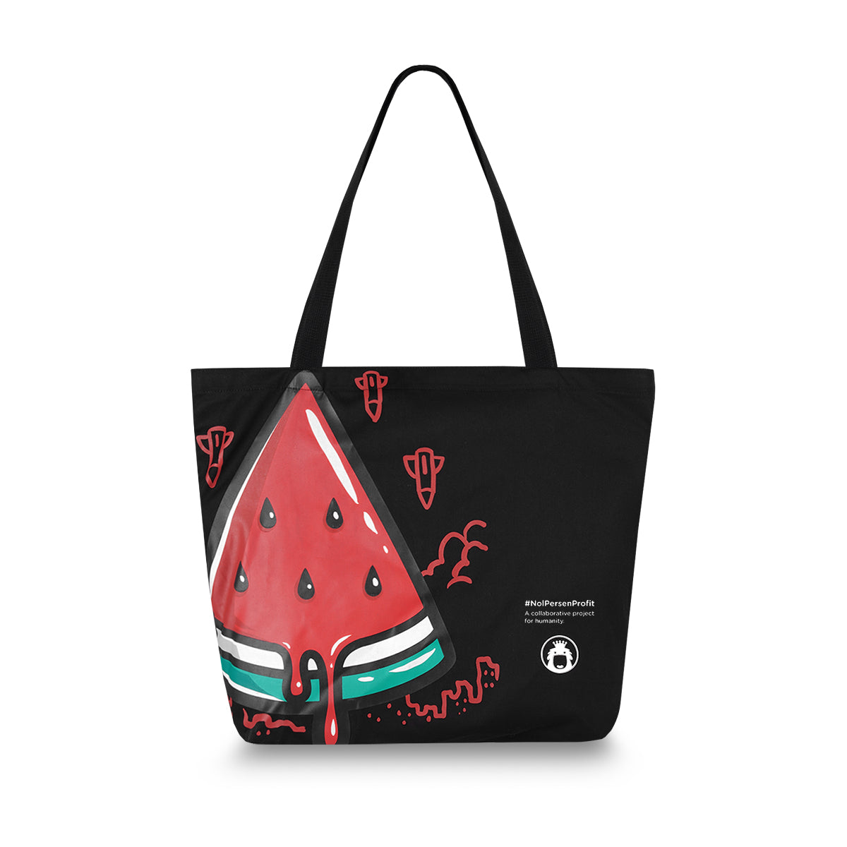 Palestine Watermelon Tote Bag