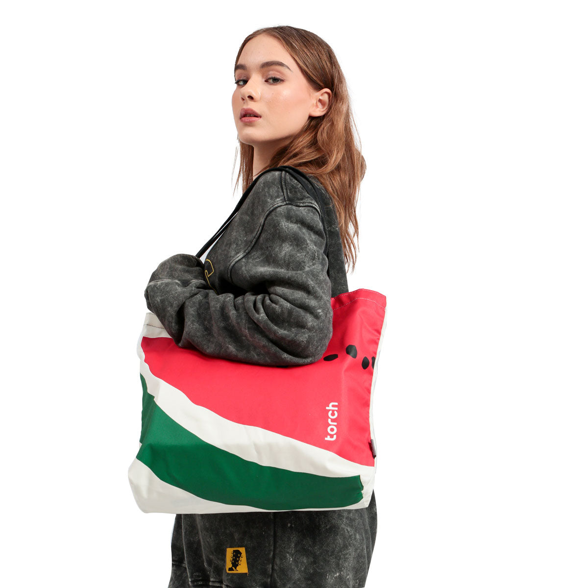 Watermelon Flag Tote Bag