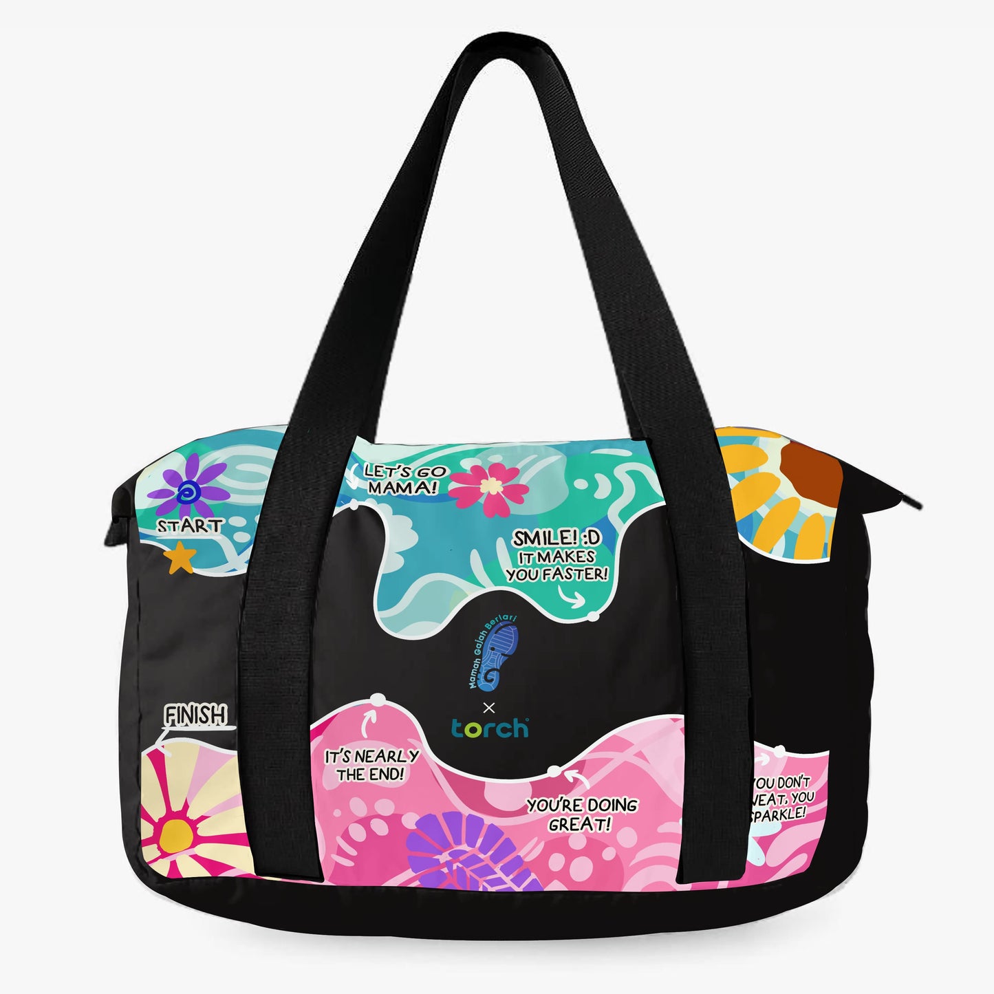 Tote Bag Mamah Gajah Berlari