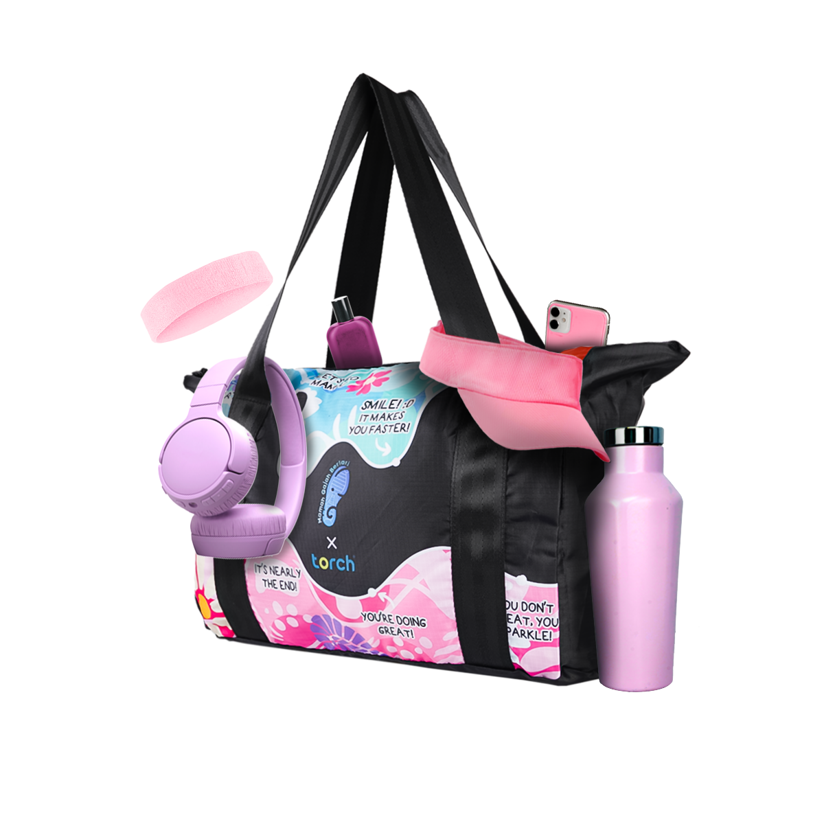 Tote Bag Mamah Gajah Berlari