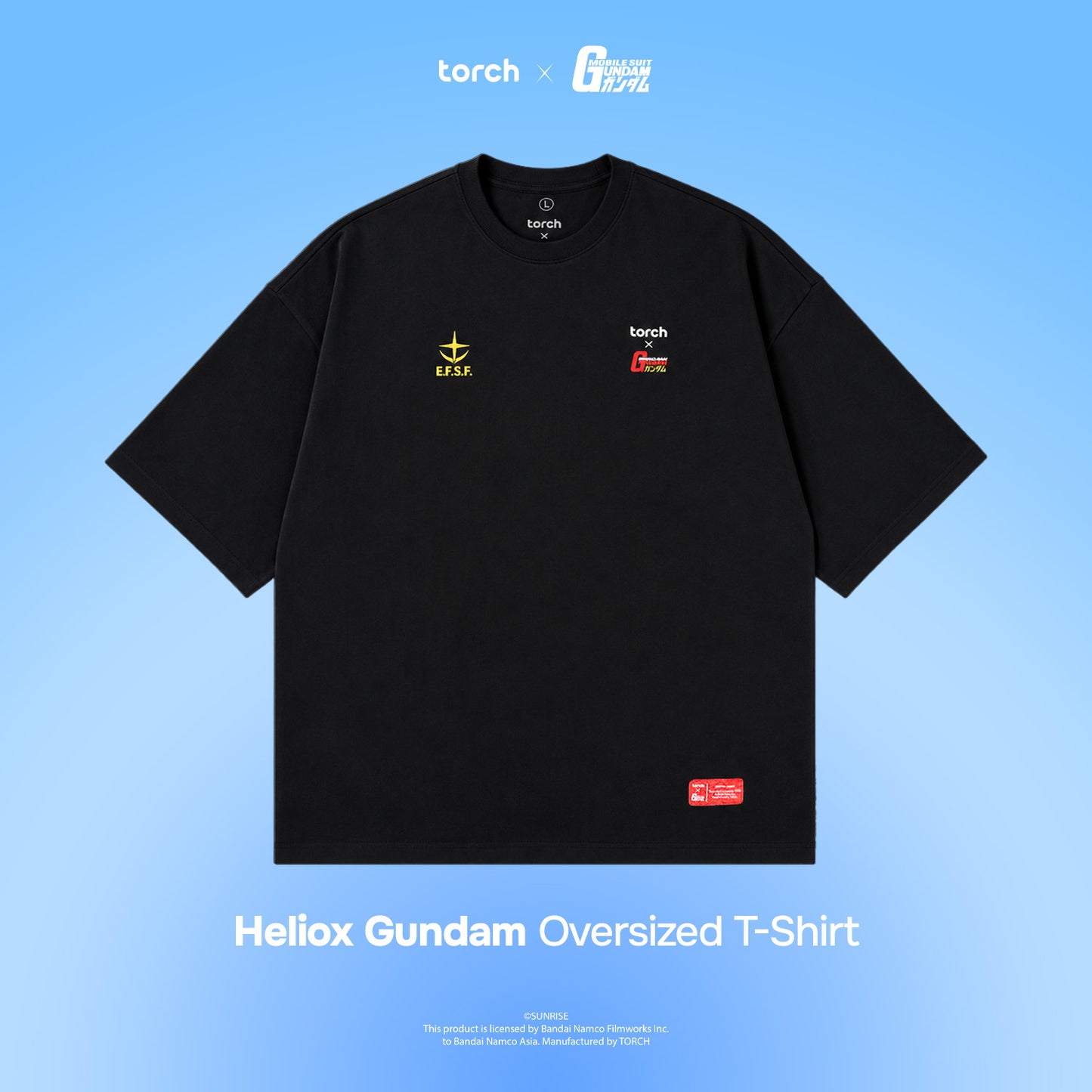 Heliox Gundam Oversized T-Shirt