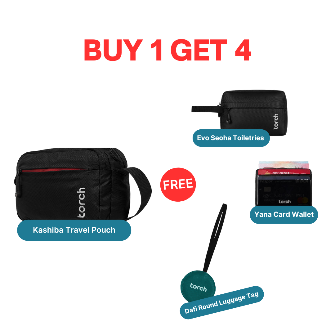 Paket Hangout - Kashiba Travel Pouch