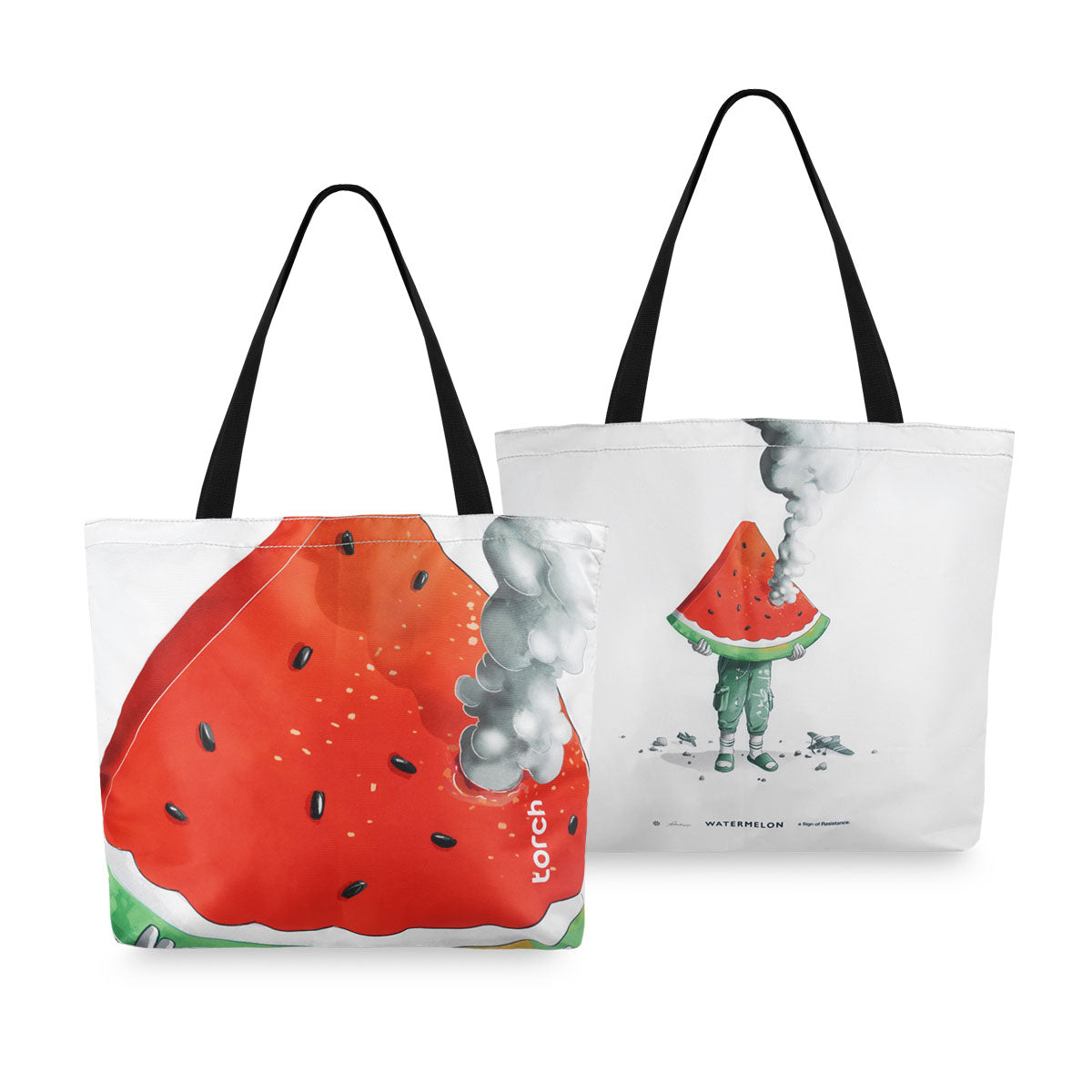 Slice of Resistance Tote Bag