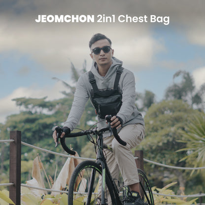 Jeomchon 3 in 1 (Tas Sepeda, Tas Dada, Sling Bag)