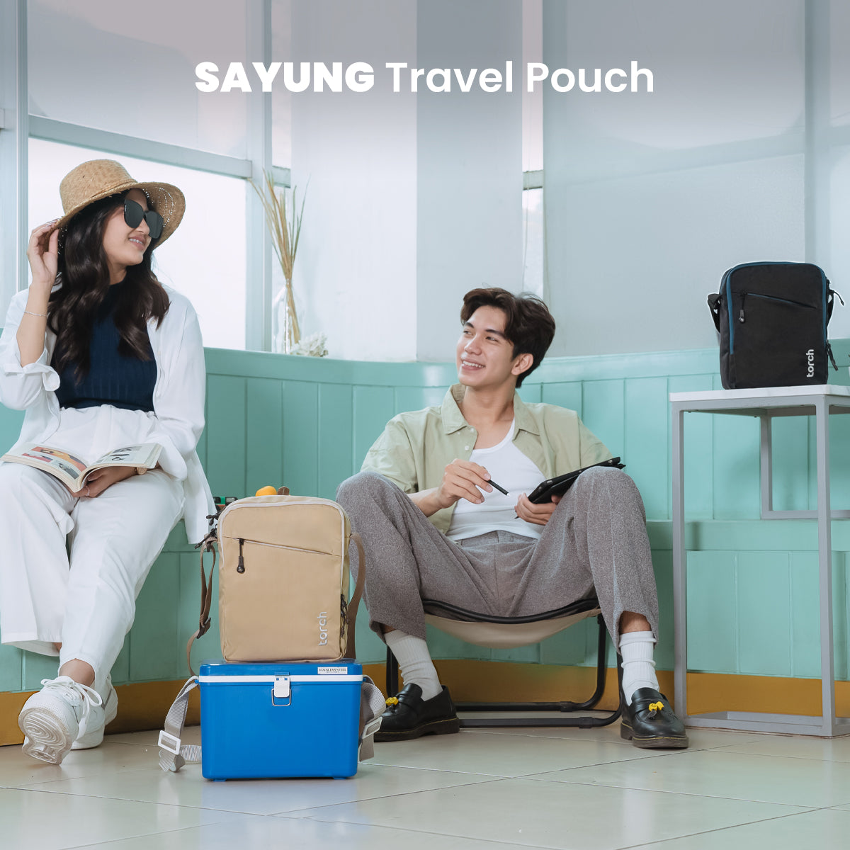 Sayung Tas Selempang office Torch 6L