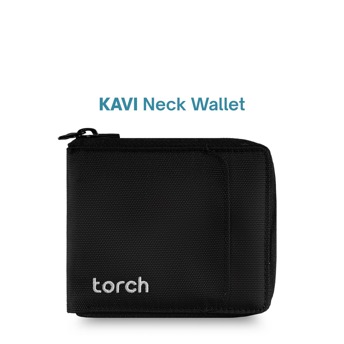 Kavi Neck Wallet - Black