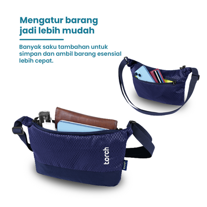 Misan Tas Selempang Daily Torch 2L