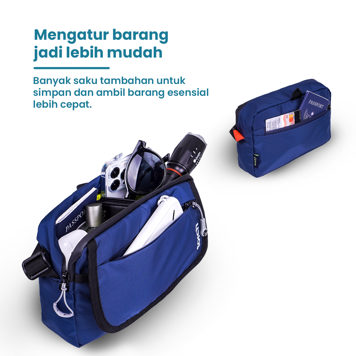 Jixi Tas Selempang Daily Torch 3L