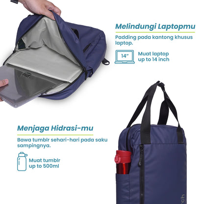 Hadong Tas Ransel Kantor Torch 12L