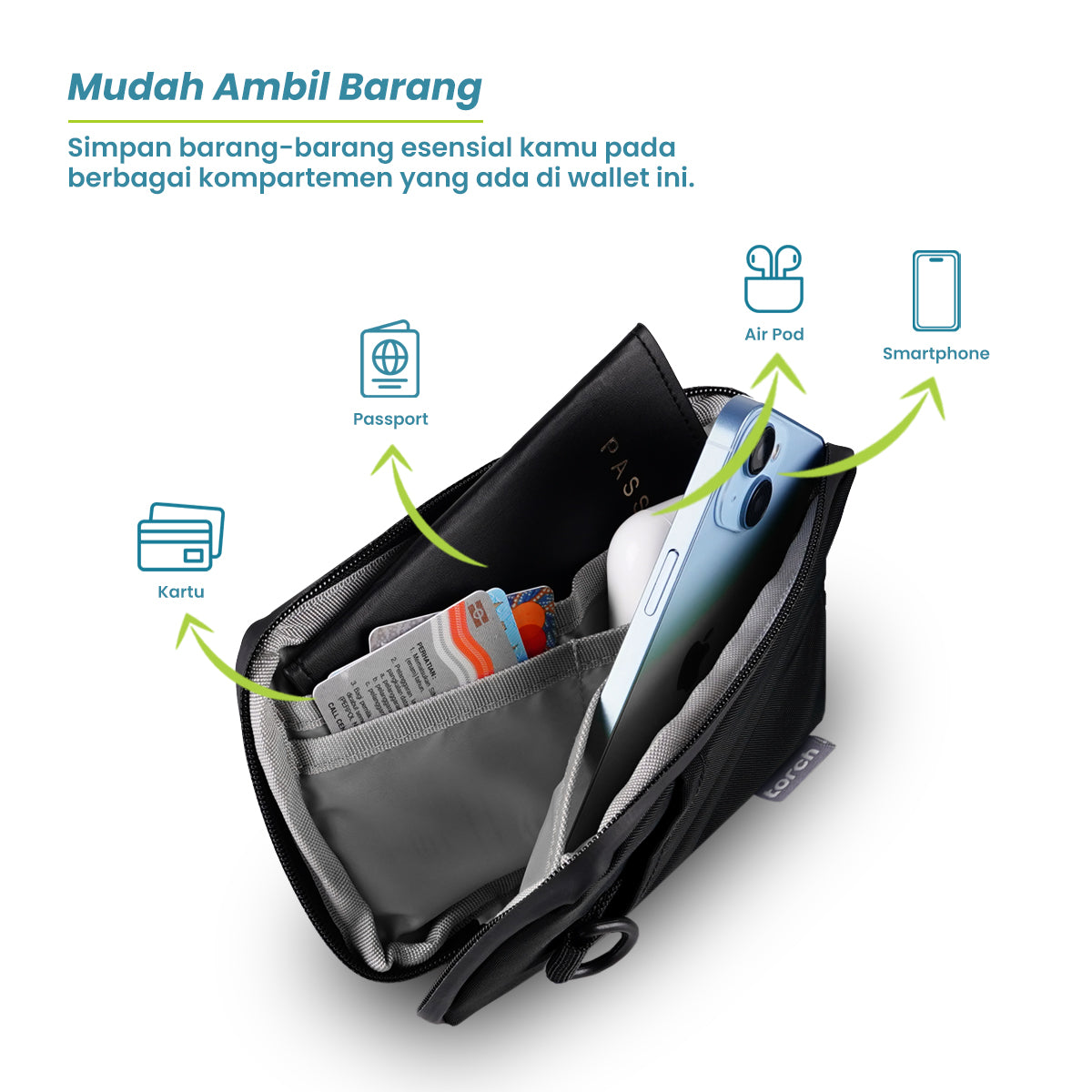 Osan Neck Wallet