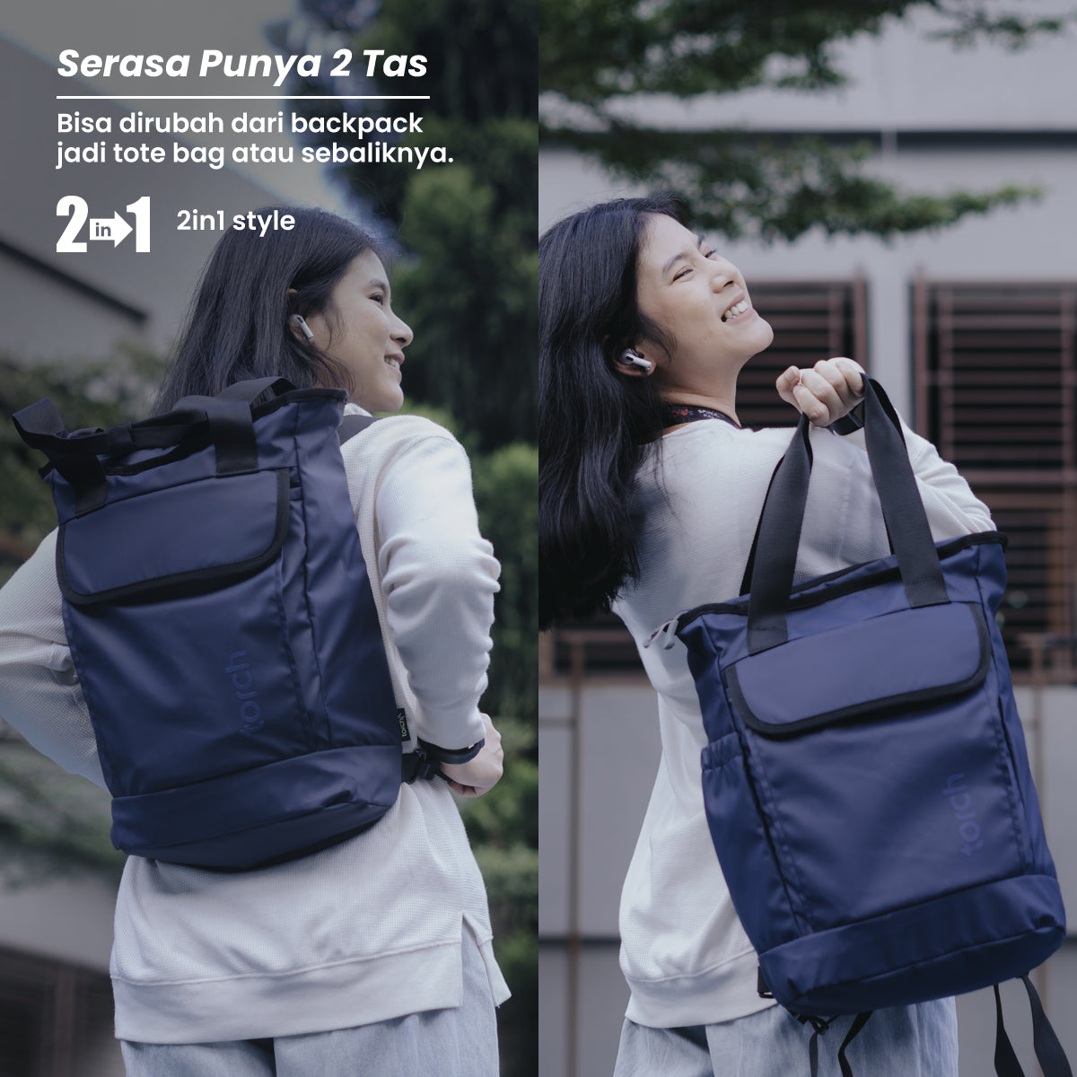 Wonju Tas Ransel Sekolah Torch 15L