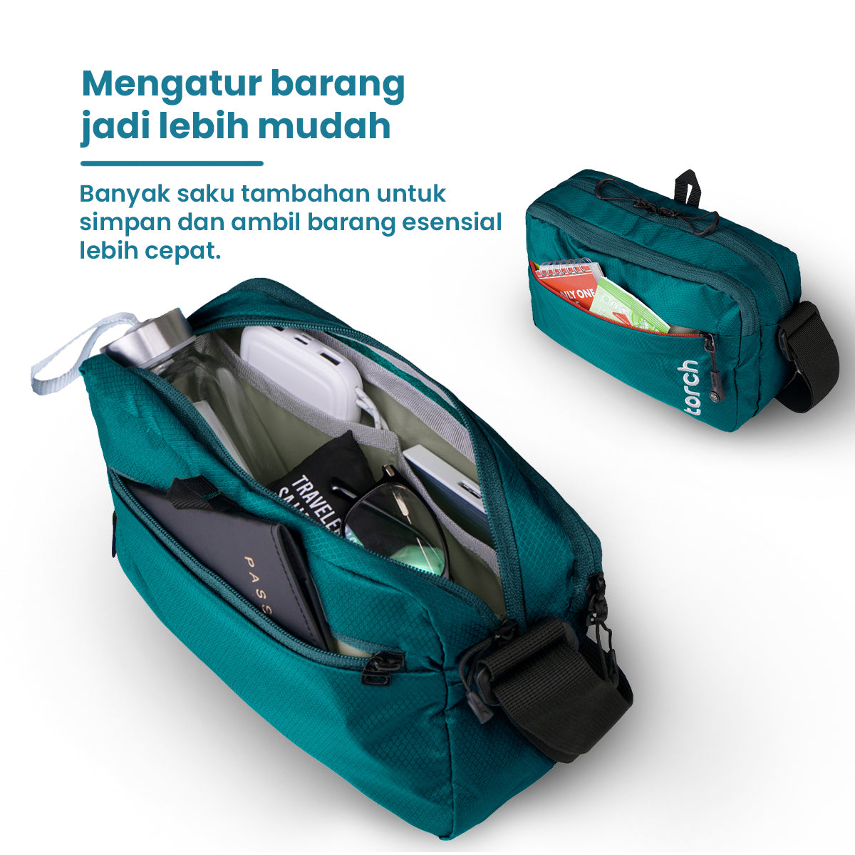 Kashiba Tas Selempang Daily Torch 3L