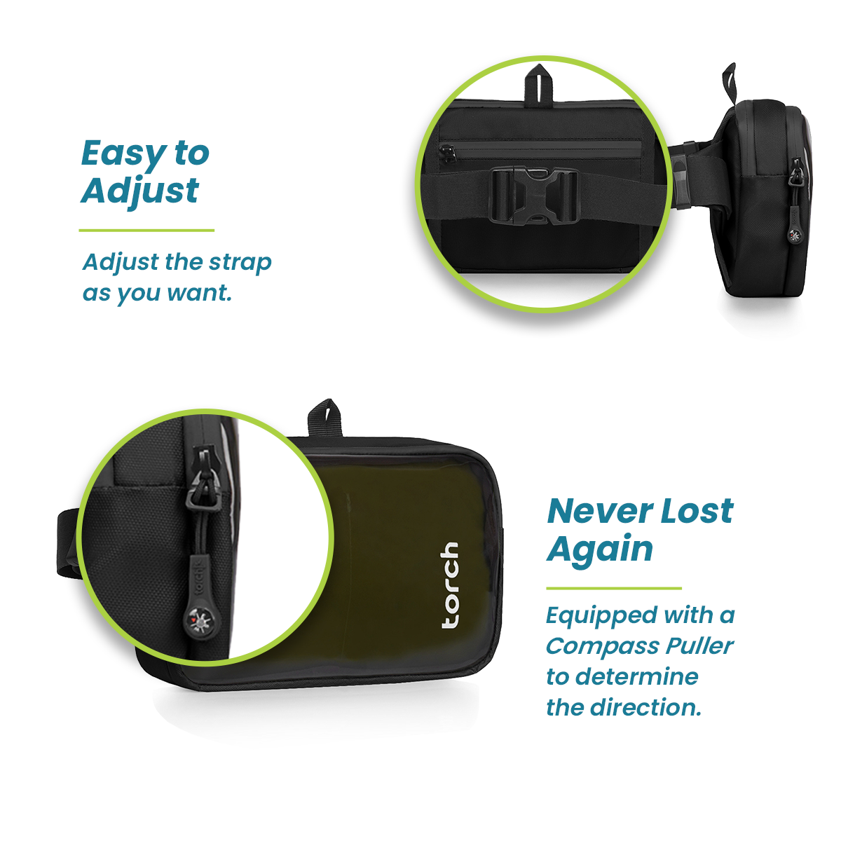 Damyang 2 in 1 (Waist Bag & Clutch)