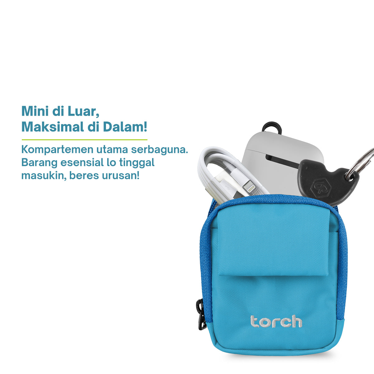 Blu Keychain