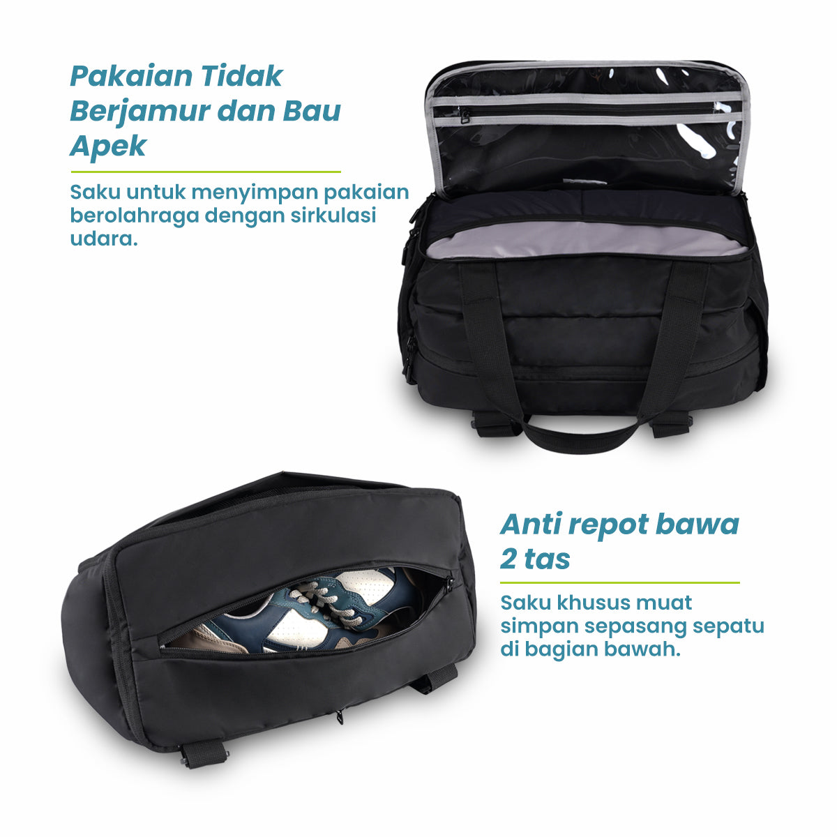 Kompe Expandable Duffle Bag