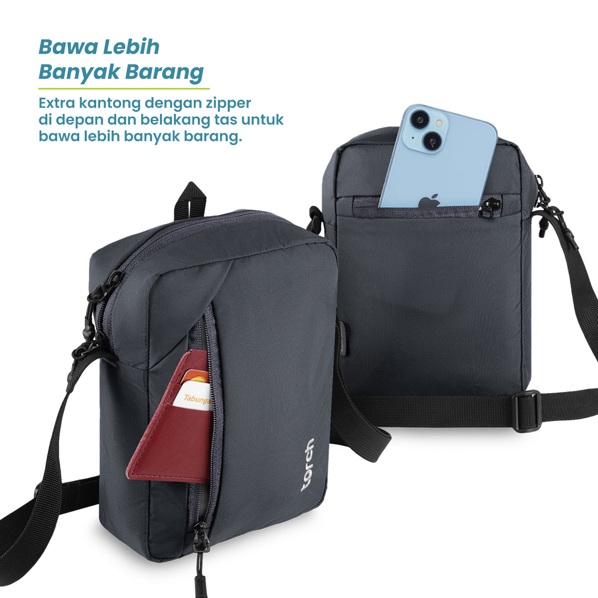Mino Tas Selempang Daily Torch 2L