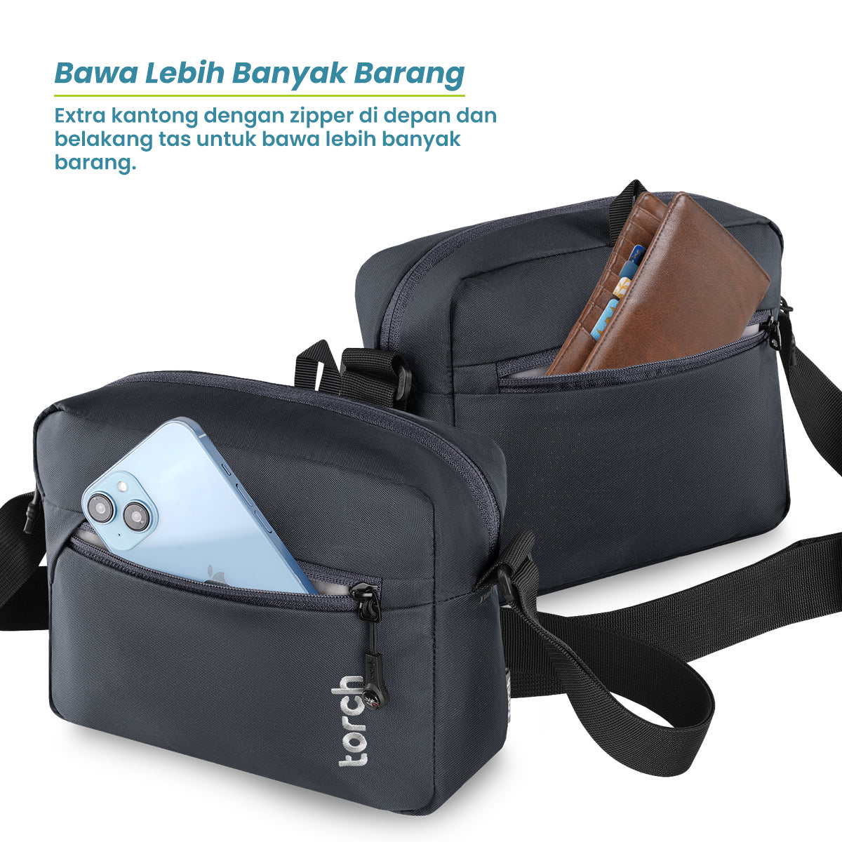 Mino Tas Selempang Daily Torch 3L