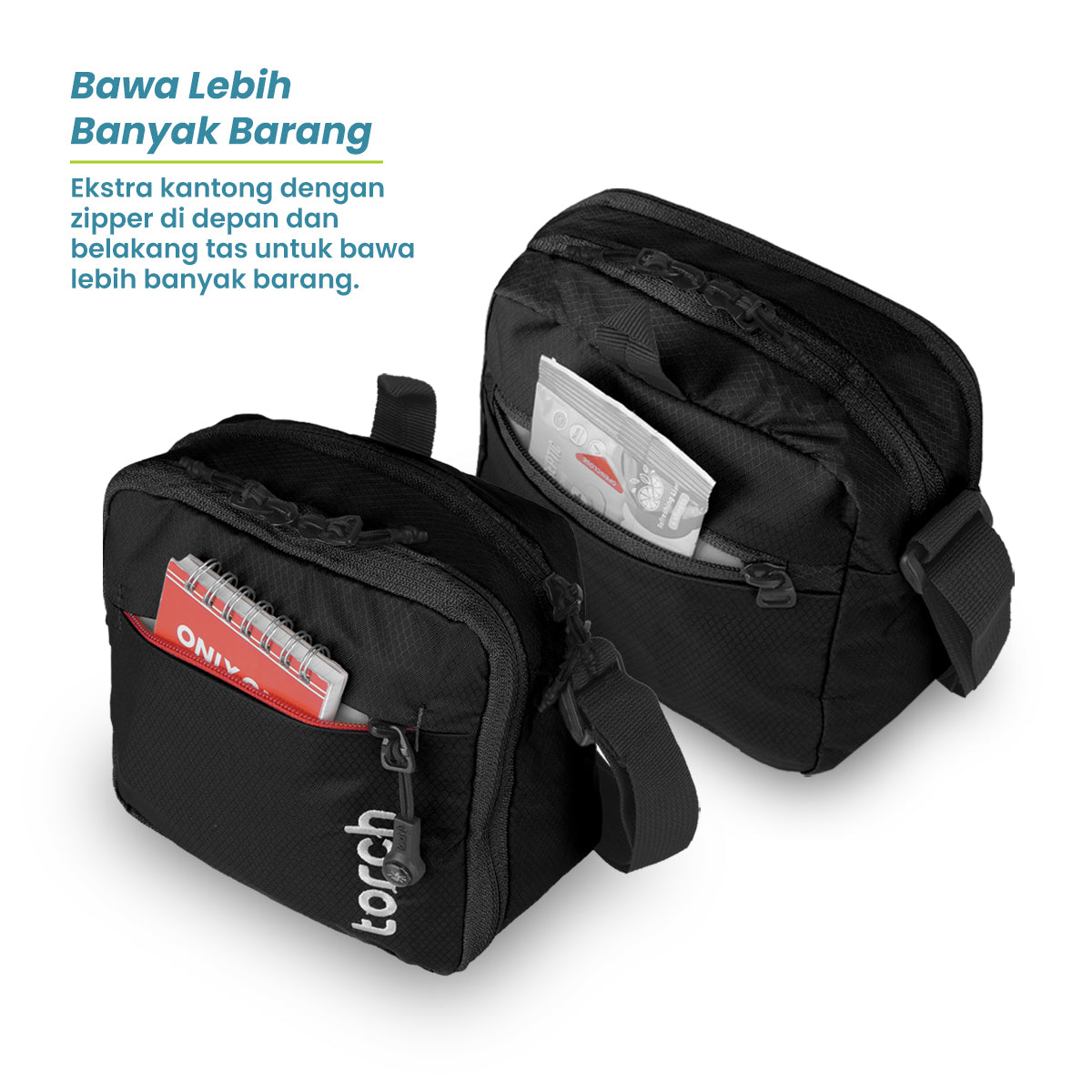 Shibata Tas Selempang Daily Torch 2L