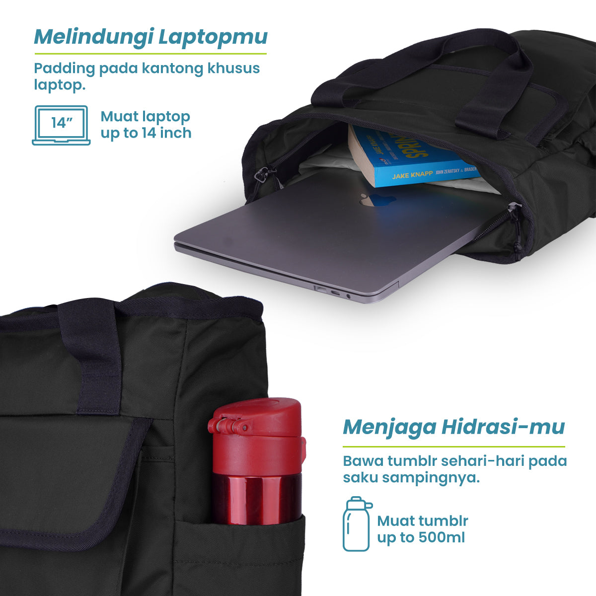 Wonju Tas Ransel Sekolah Torch 15L