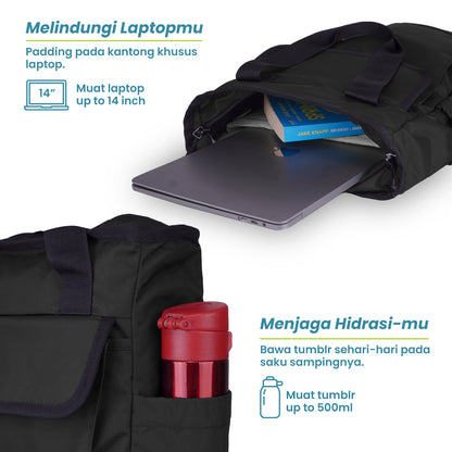 Wonju Tas Ransel Sekolah Torch 15L
