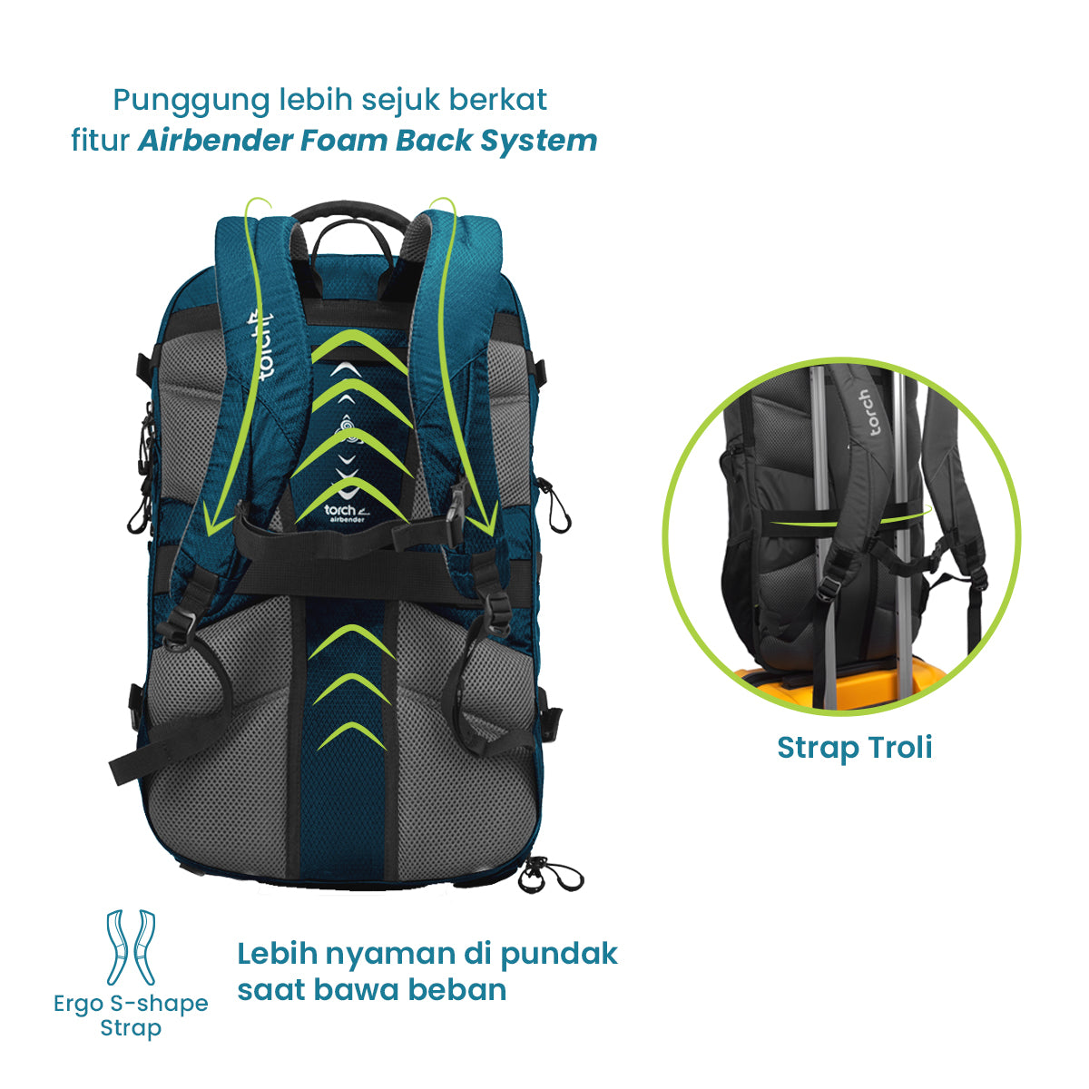 Kanzaki Light Travel Backpack 30L